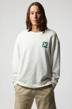 SUDADERA NATURE BLANCO ROTO