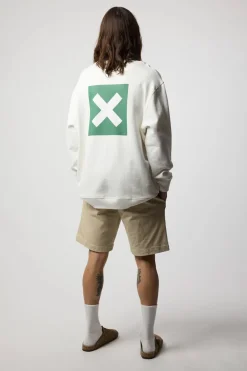 SUDADERA NATURE BLANCO ROTO