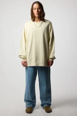 SUDADERA REEF CREMA